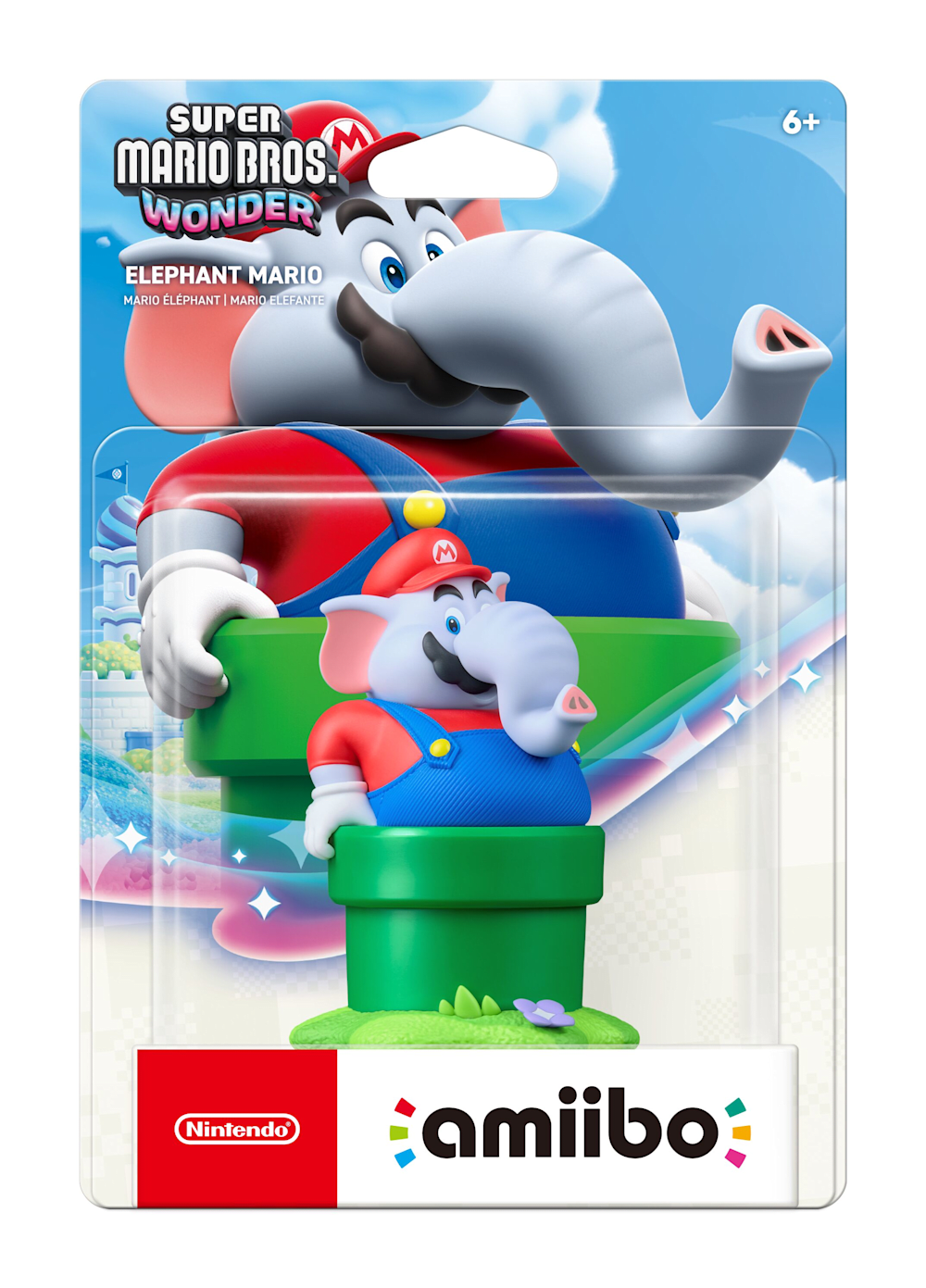 Elephant Mario packaging (Super Mario series) — AMiiPEDIA