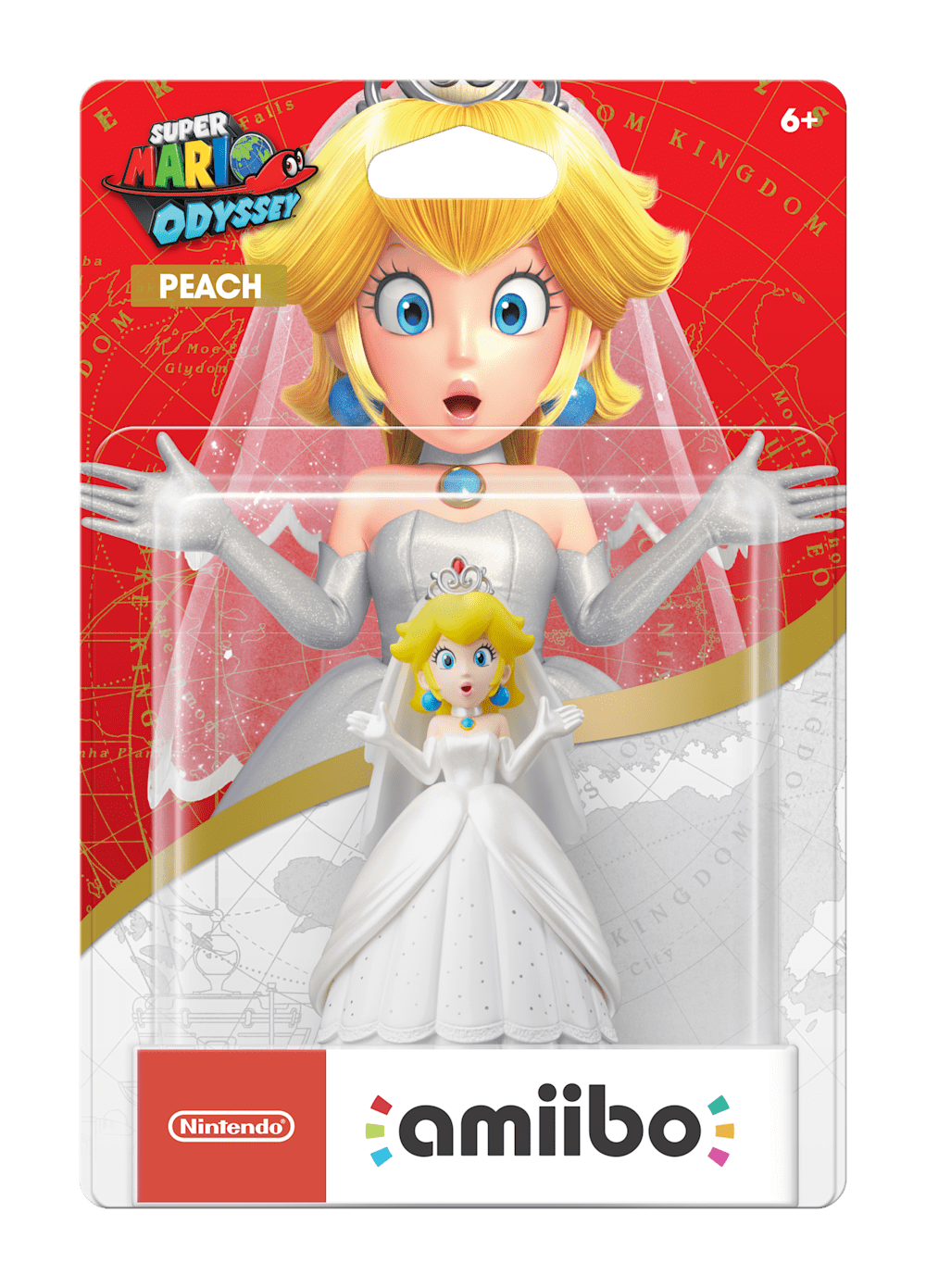 Peach - Wedding Outfit packaging (Super Mario series) — AMiiPEDIA