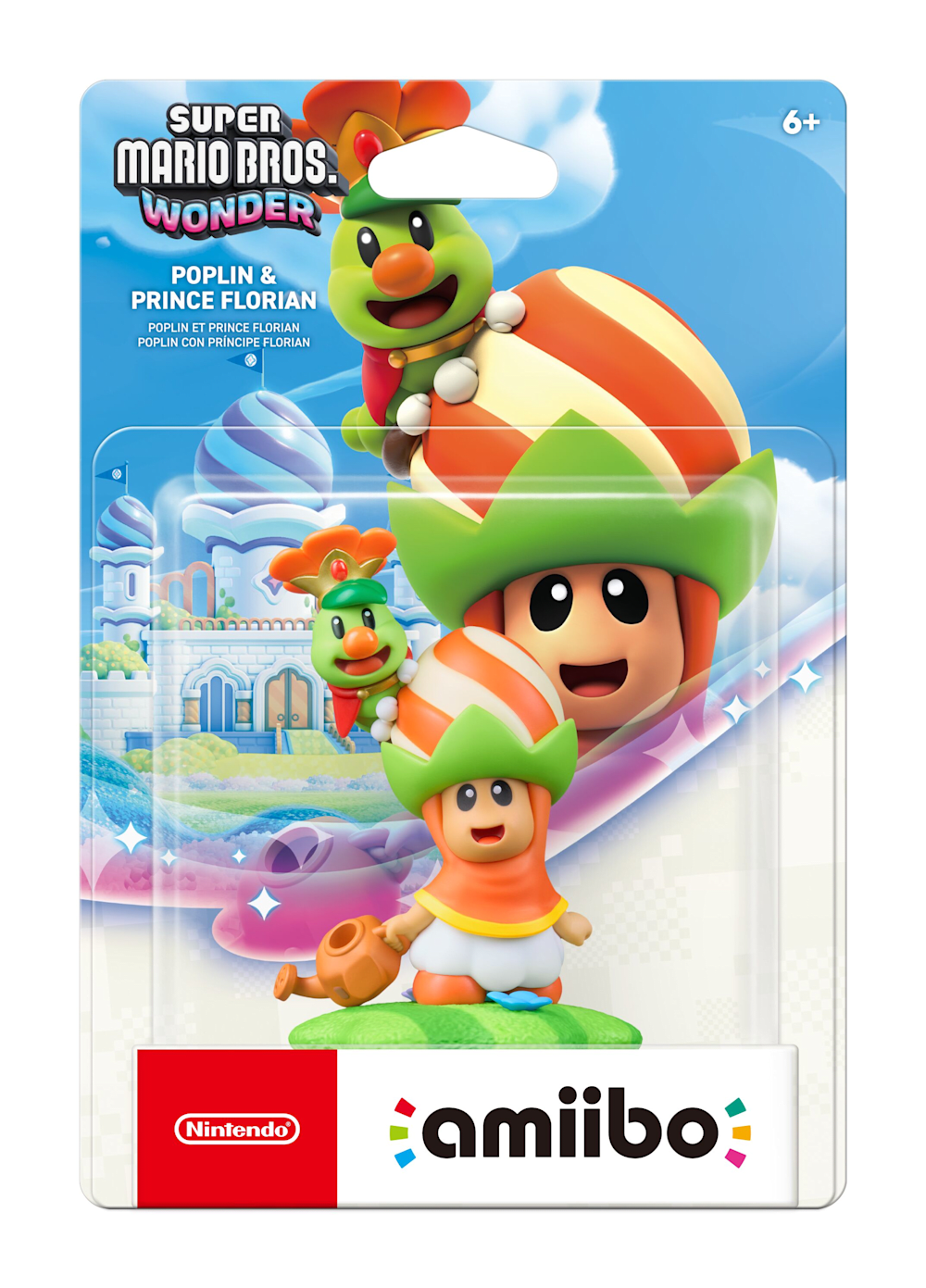 Poplin & Prince Florian packaging (Super Mario series) — AMiiPEDIA