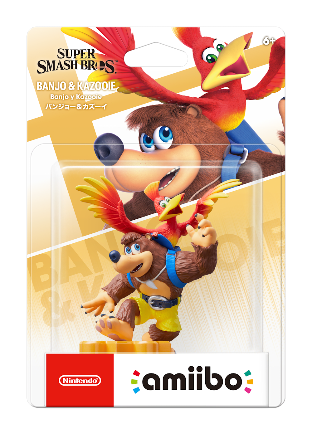 Banjo & Kazooie packaging (Super Smash Bros series) — AMiiPEDIA