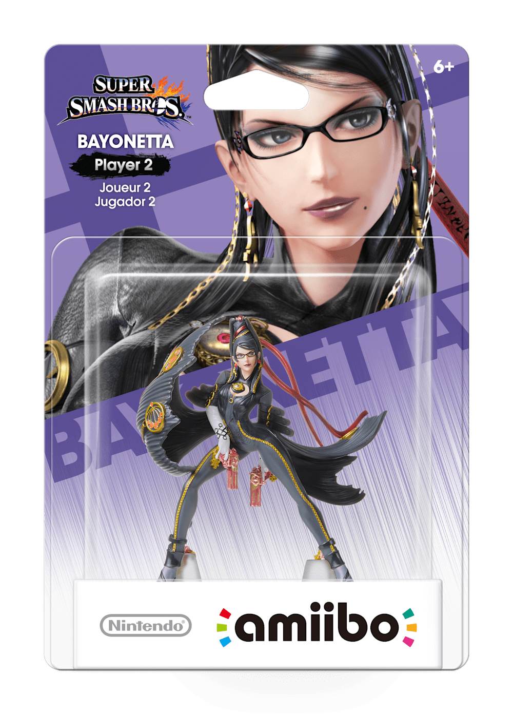Bayonetta - Player 2 packaging (Super Smash Bros series) — AMiiPEDIA
