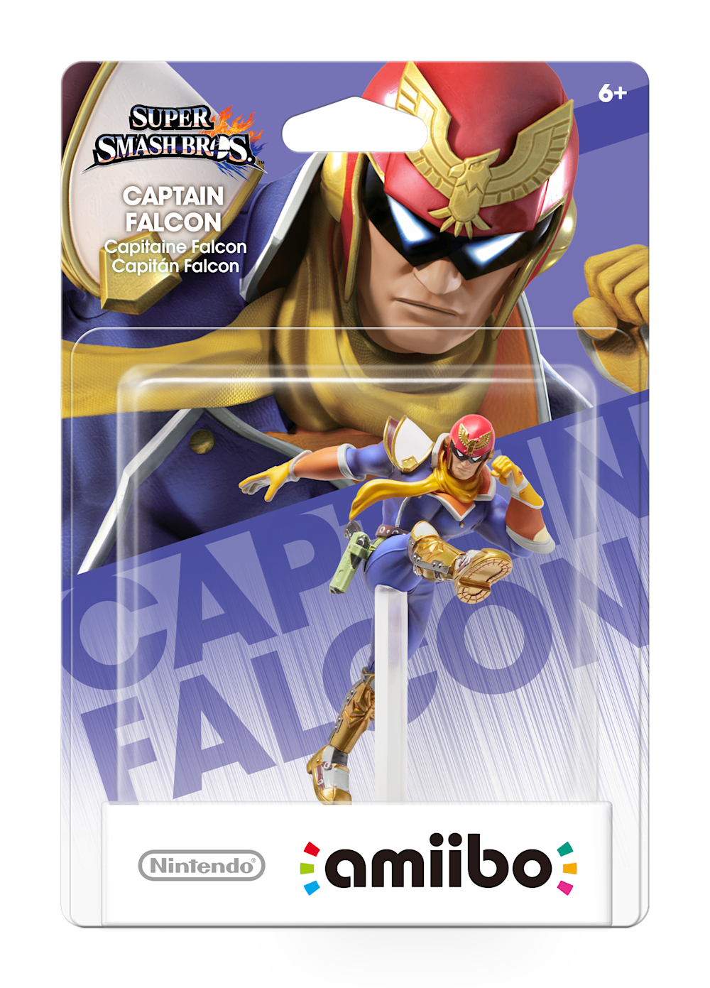 Captain Falcon packaging (Super Smash Bros series) — AMiiPEDIA