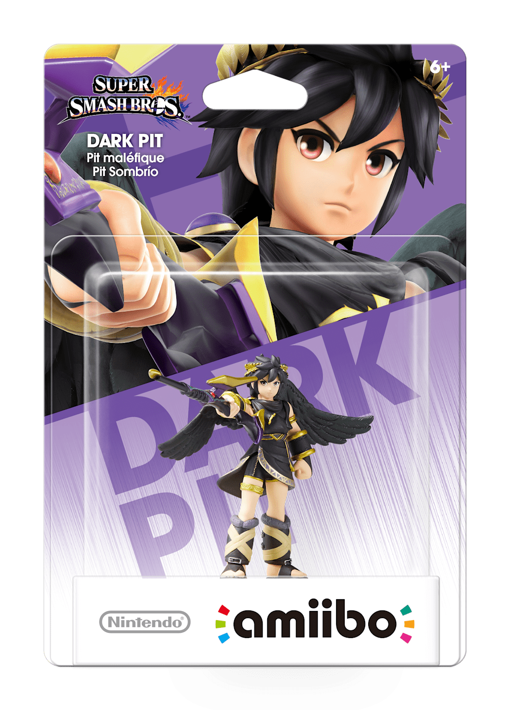 Dark Pit packaging (Super Smash Bros series) — AMiiPEDIA