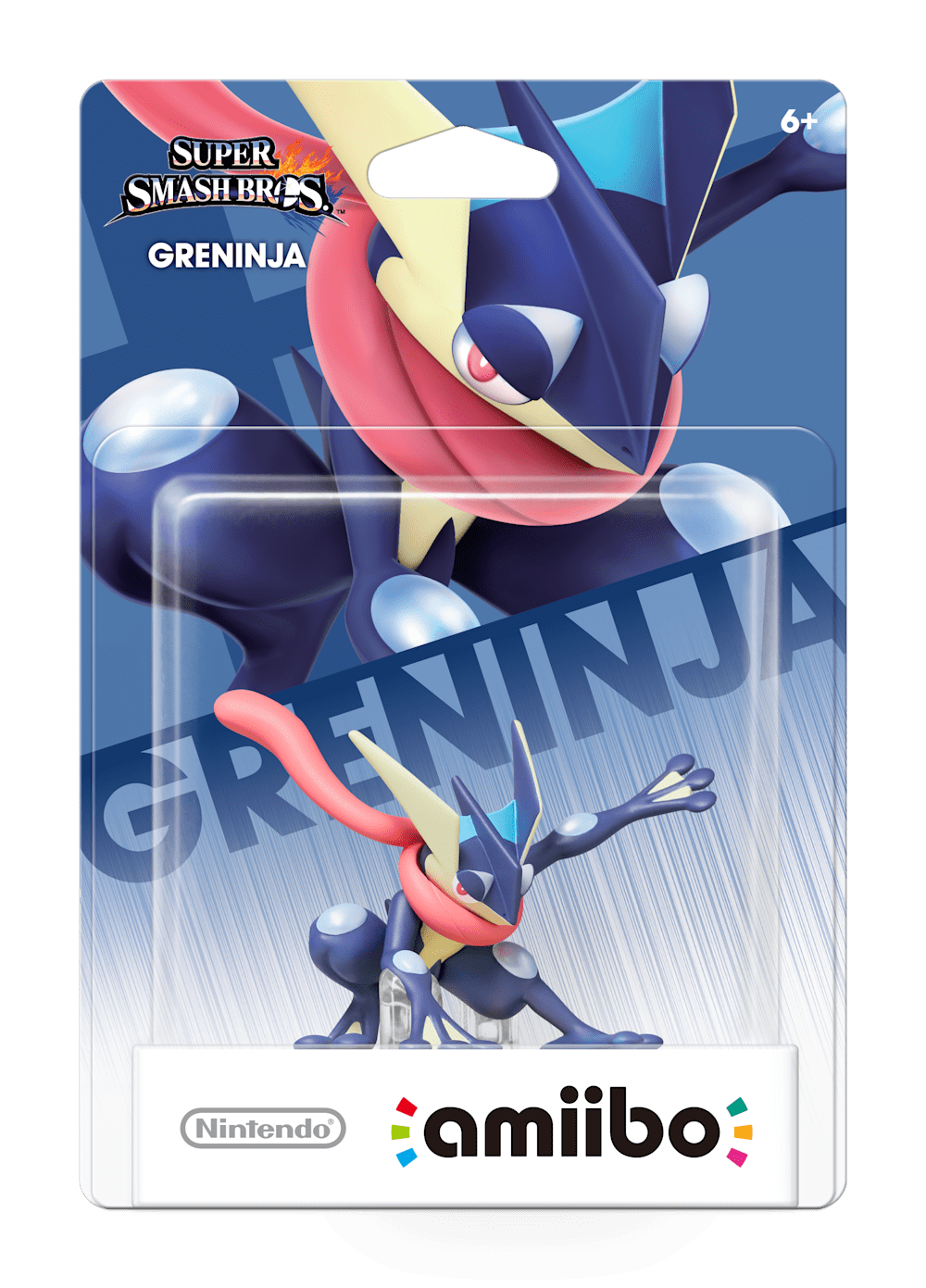 Greninja packaging (Super Smash Bros series) — AMiiPEDIA