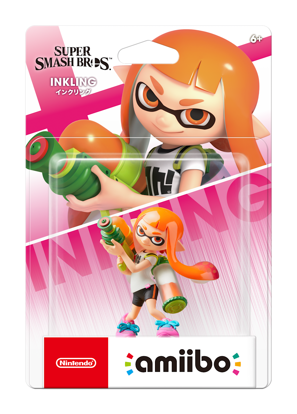 Inkling packaging (Super Smash Bros series) — AMiiPEDIA