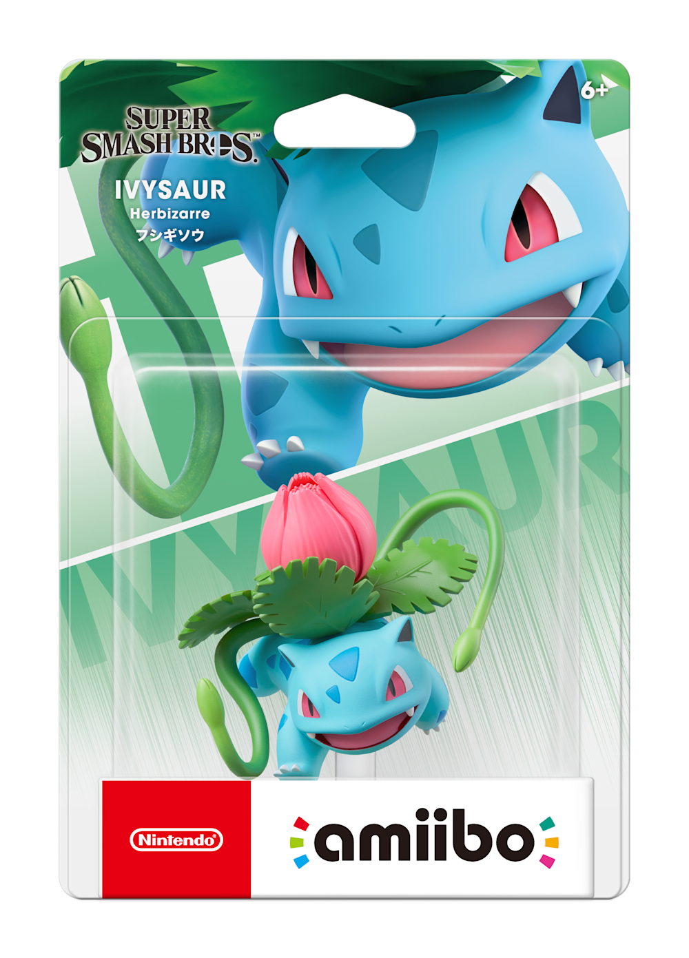 Ivysaur packaging (Super Smash Bros series) — AMiiPEDIA