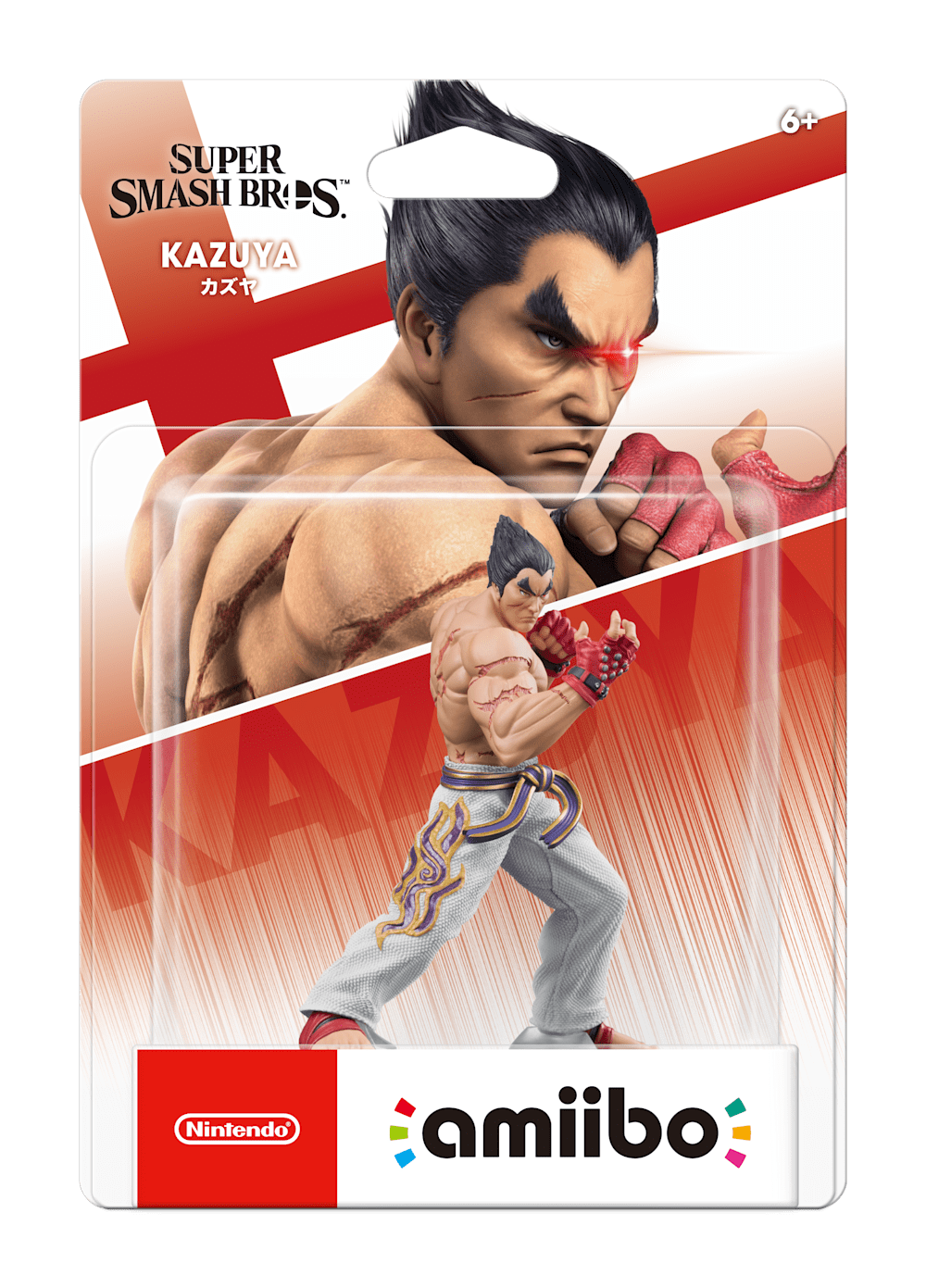 Kazuya packaging (Super Smash Bros series) — AMiiPEDIA