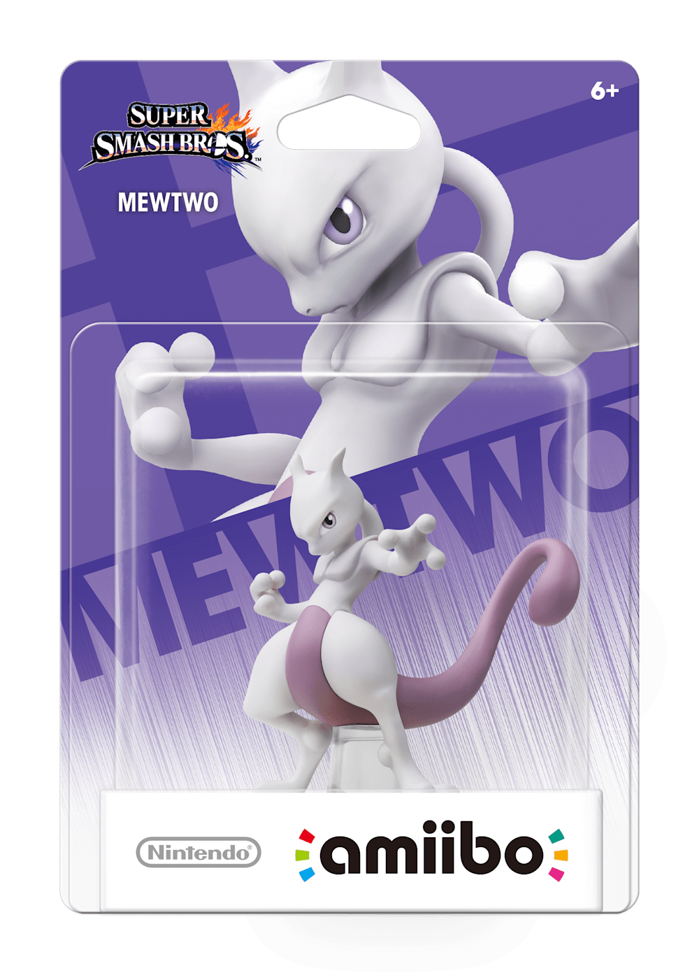 Mewtwo packaging (Super Smash Bros series) — AMiiPEDIA