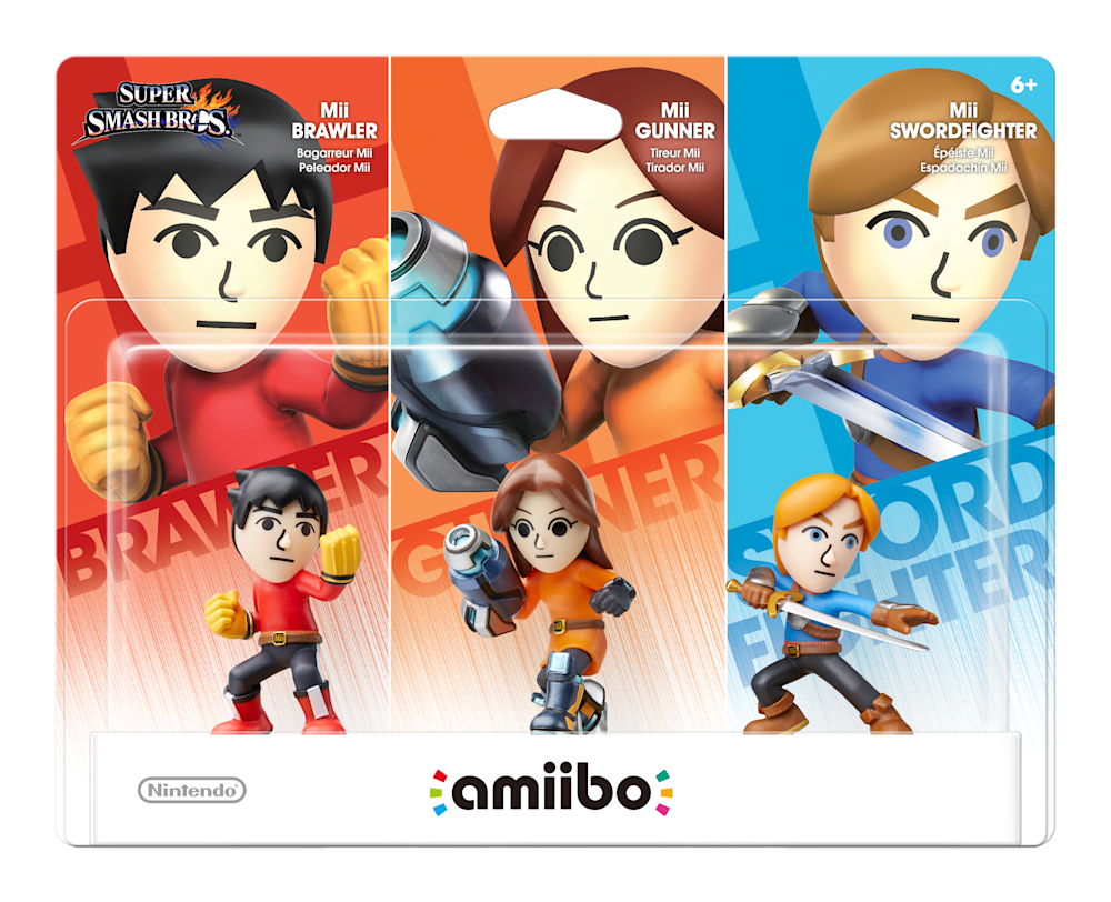Mii Gunner packaging (Super Smash Bros series) — AMiiPEDIA