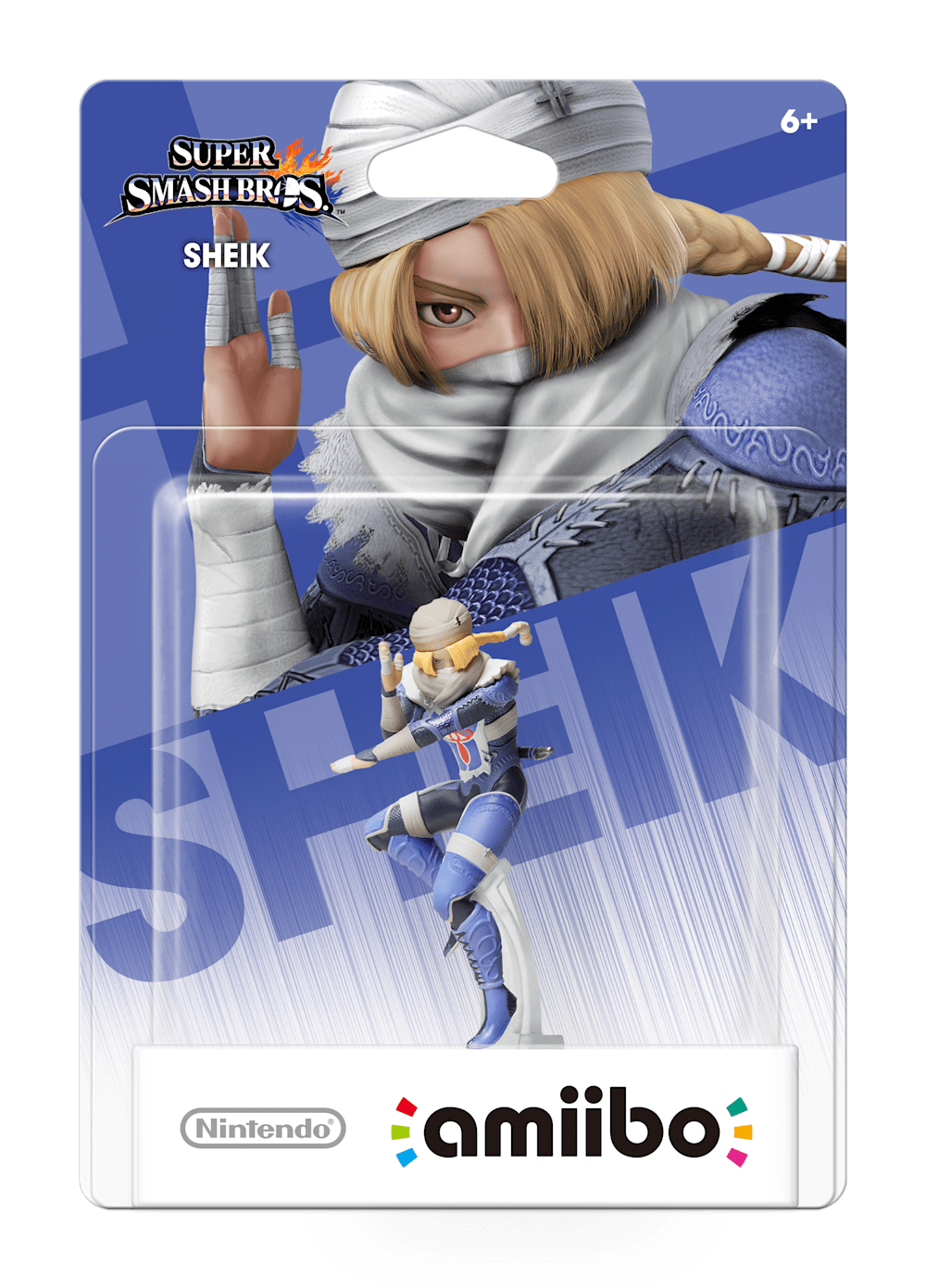 Sheik packaging (Super Smash Bros series) — AMiiPEDIA