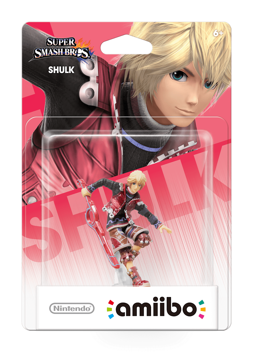 Shulk packaging (Super Smash Bros series) — AMiiPEDIA