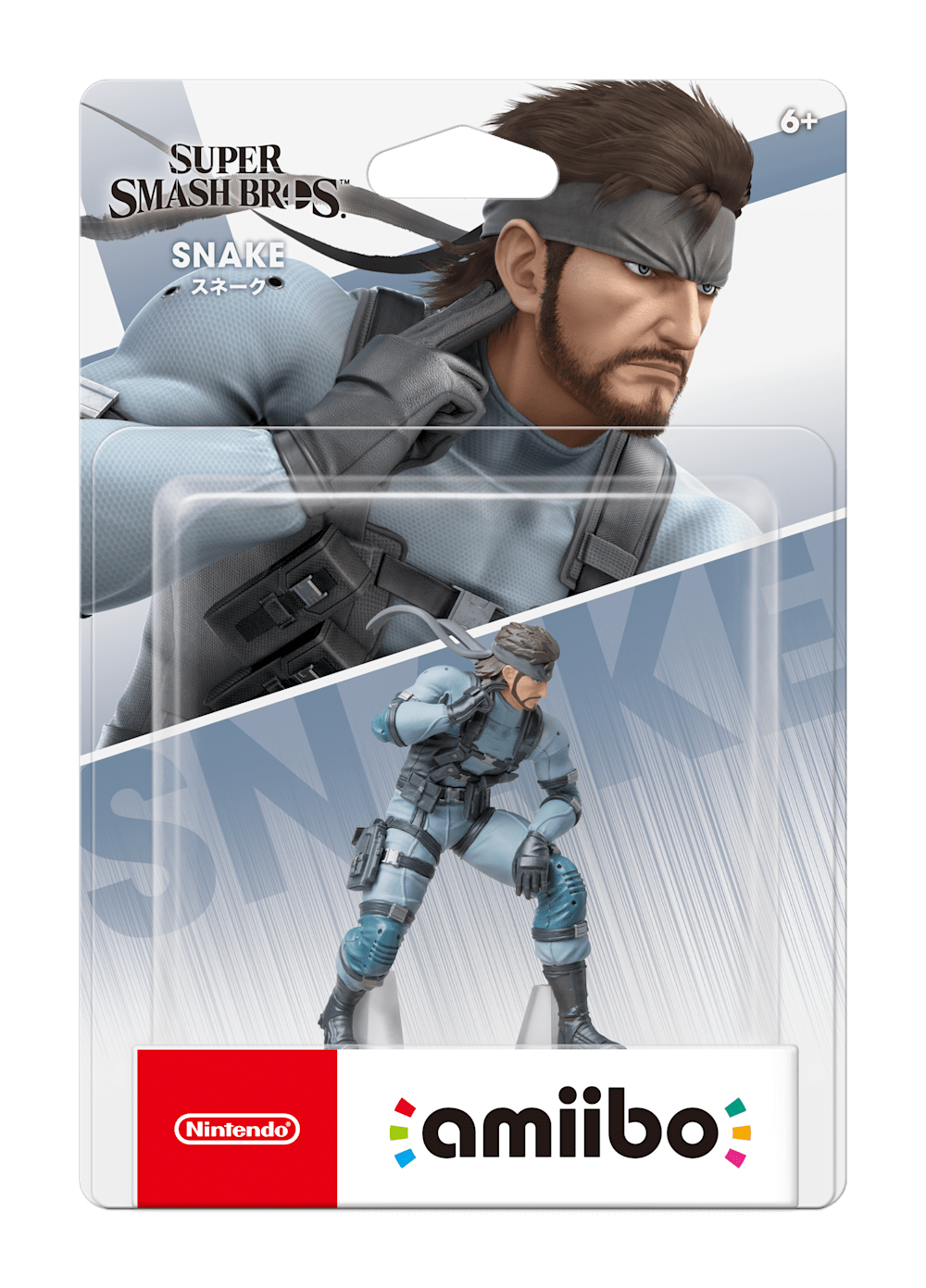 Snake packaging (Super Smash Bros series) — AMiiPEDIA