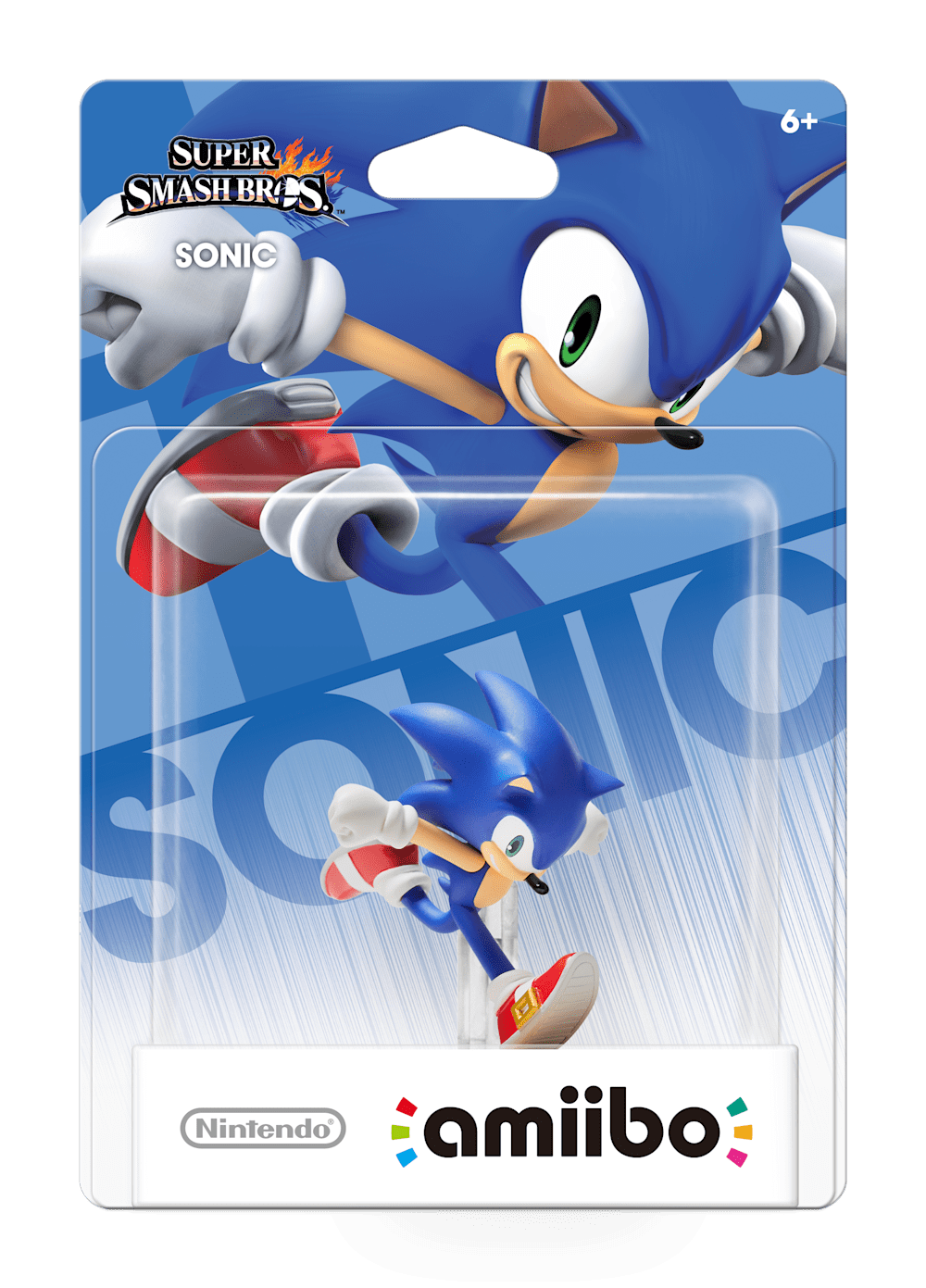 Sonic packaging (Super Smash Bros series) — AMiiPEDIA