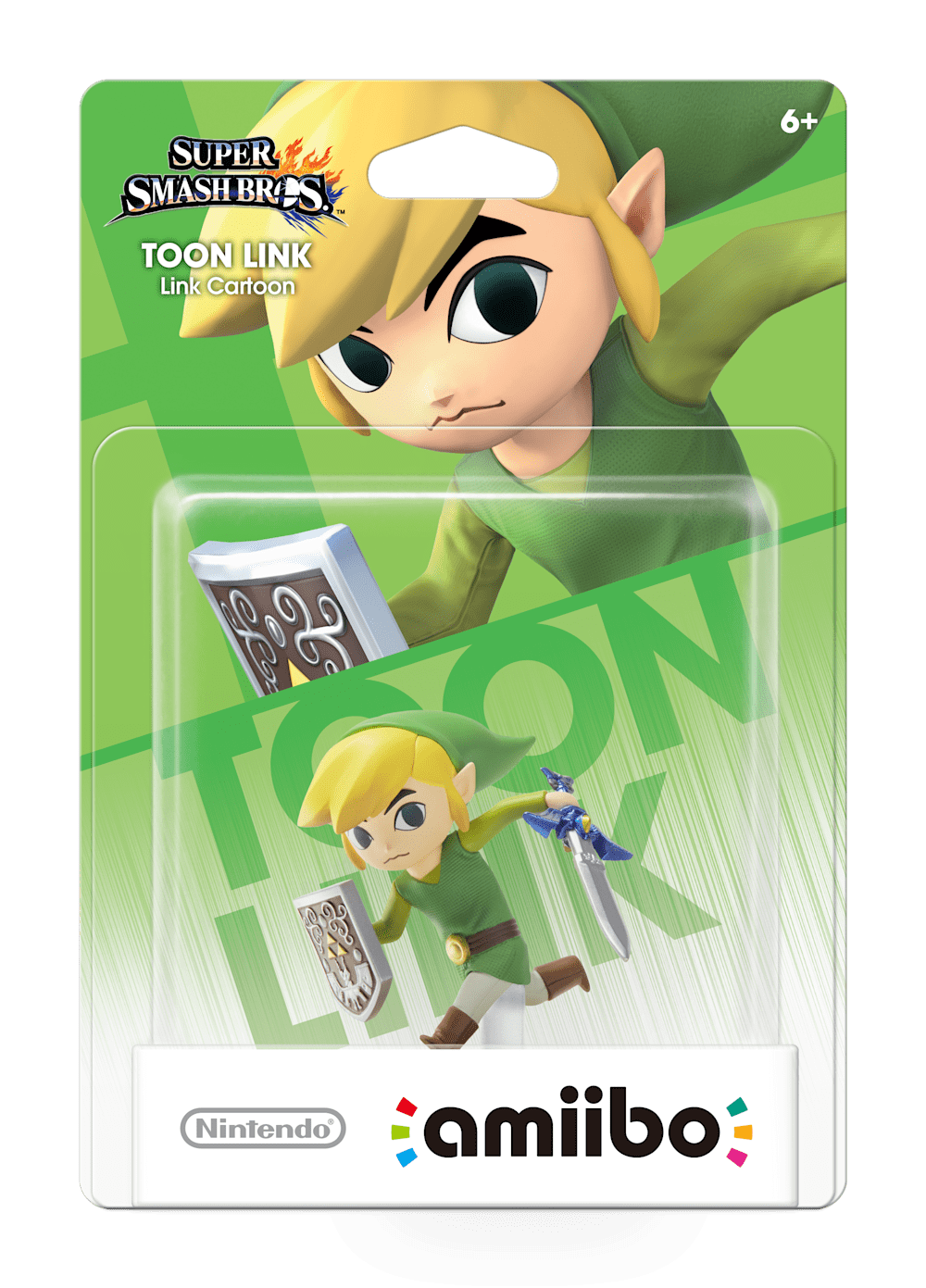 Toon Link packaging (Super Smash Bros series) — AMiiPEDIA