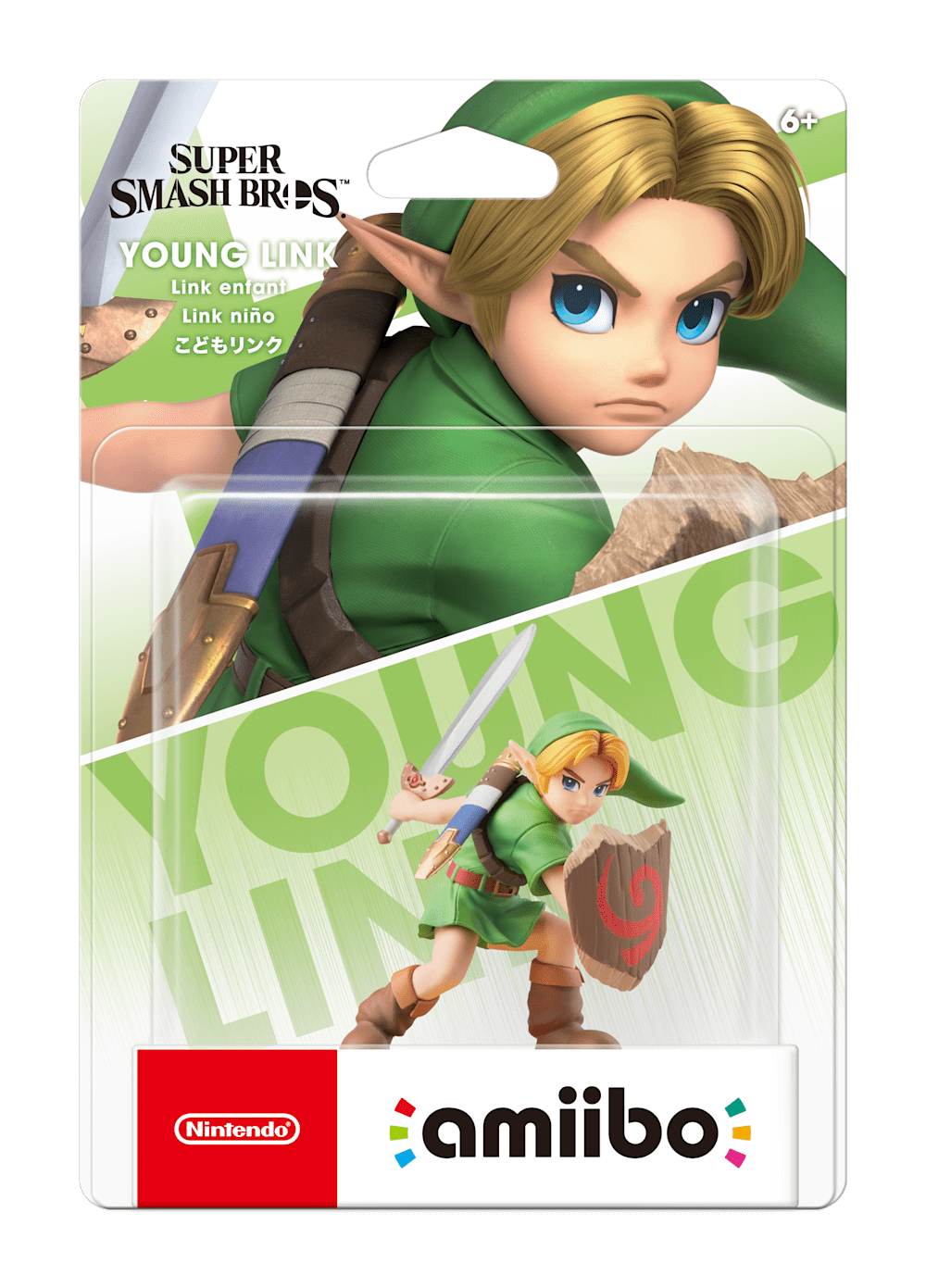 Young Link packaging (Super Smash Bros series) — AMiiPEDIA