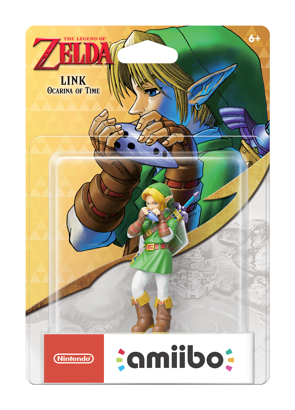 Link - Ocarina of Time packaging (The Legend Of Zelda series) — AMiiPEDIA