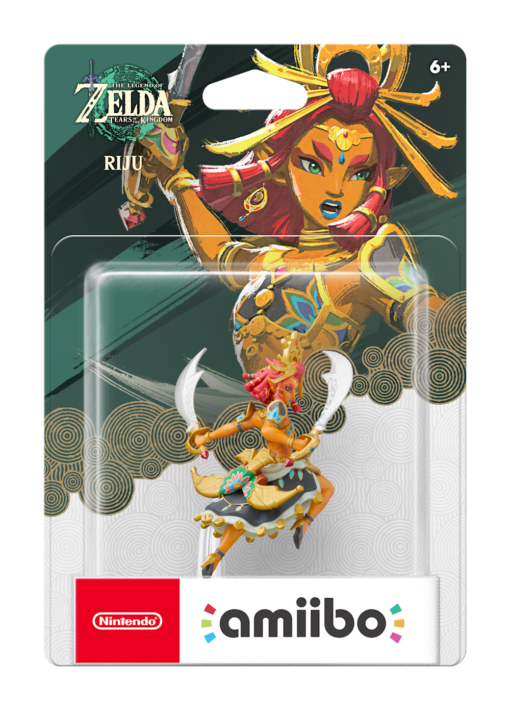 Riju packaging (The Legend Of Zelda series) — AMiiPEDIA