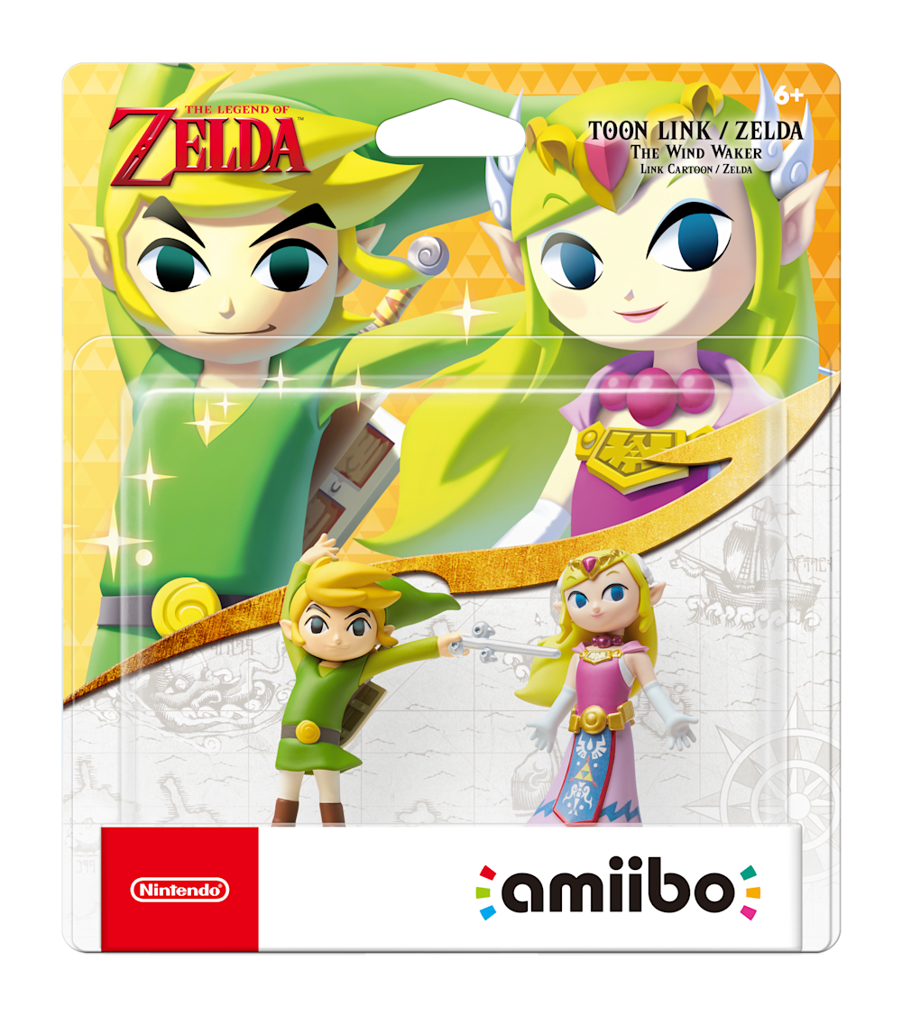 Toon Link - The Wind Waker packaging (The Legend Of Zelda series) — AMiiPEDIA
