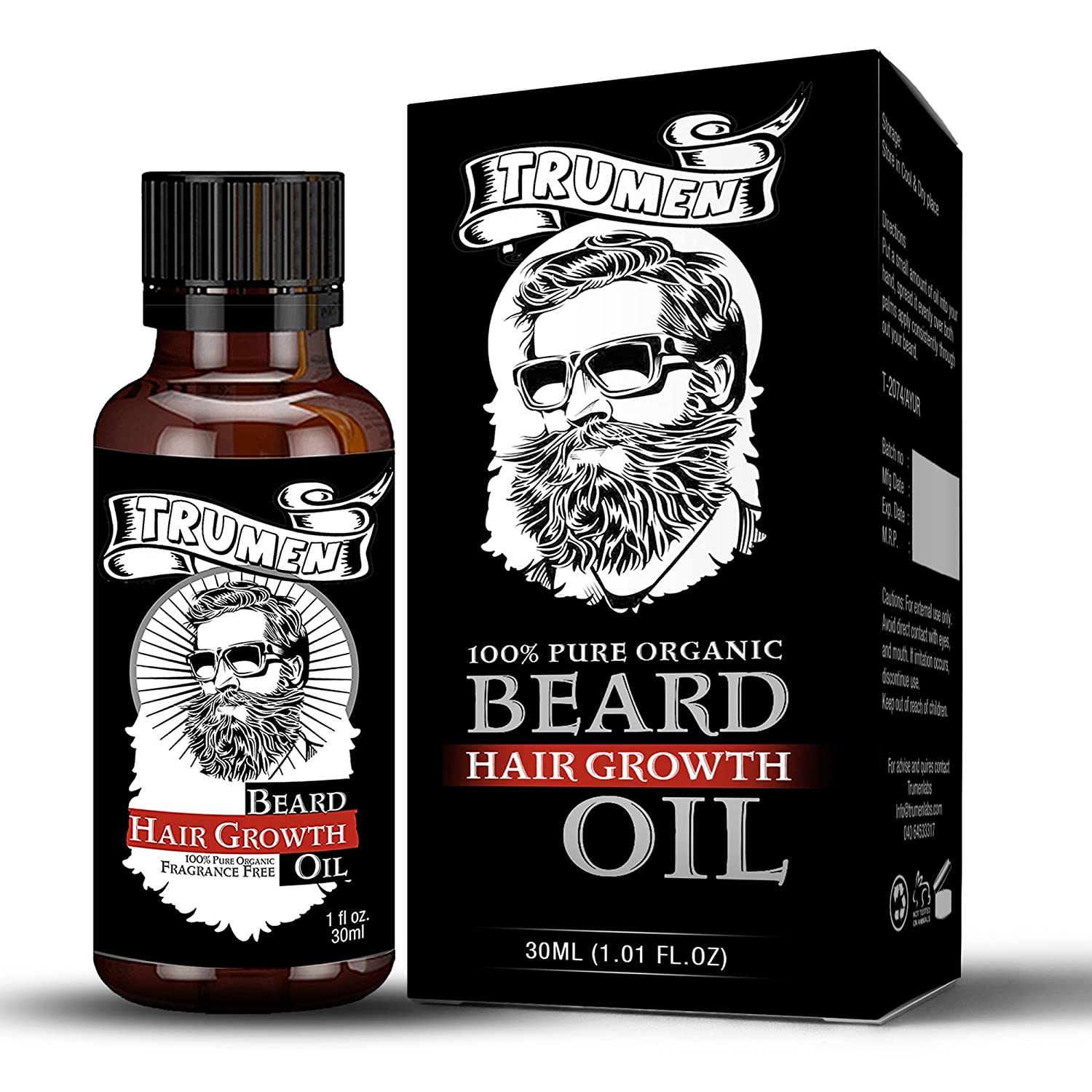 TruMen Beard Growth Oil