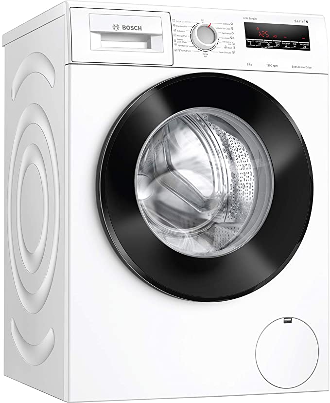 Bosch 8 kg 5 Star inverter touch control fully automatic front loading washing machine with inbuilt heater