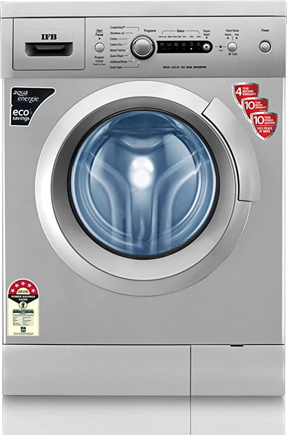 IFB 6 Kg 5 Star Fully Automatic Front Loading Washing Machine Diva Aqua SX