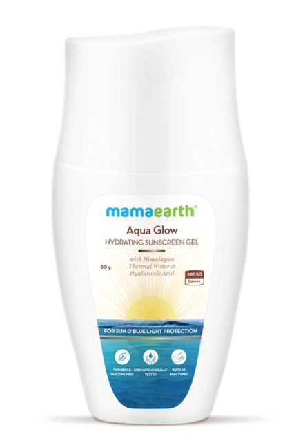 MamaEarth Aqua Glow Hydrating Sunscreen Gel
