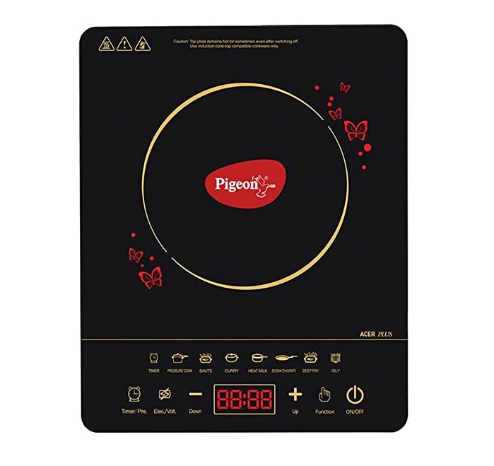 Pigeon By Stovekraft ABS Plastic Acer Plus Induction Cooktop