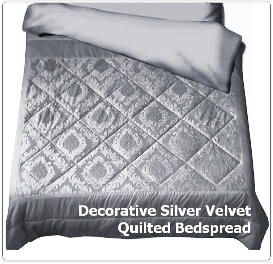 quilt cover set velvet jacquard bedspread set