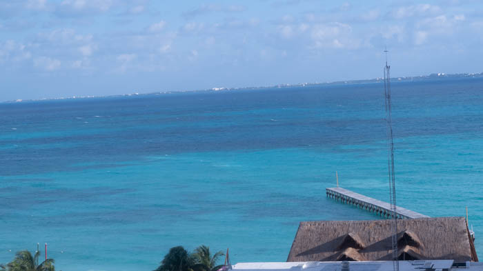 Cancun Mexico Travel Diary - hotel room view
