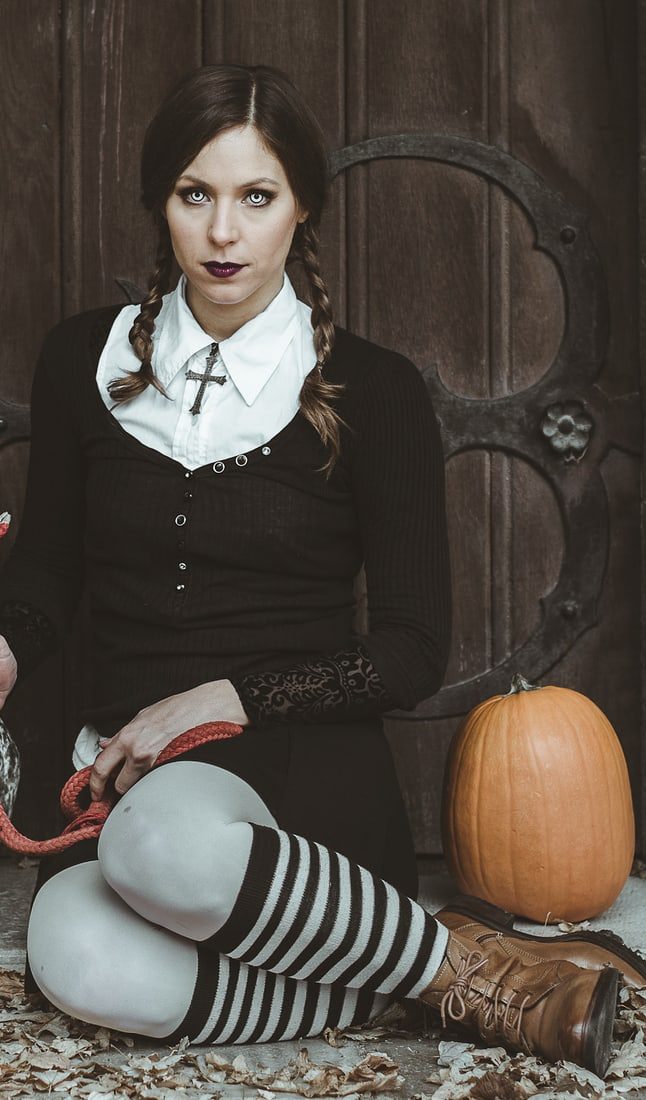 subtle gothic halloween costume