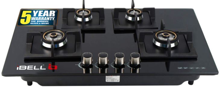 iBELL 590GH Hob Toughened Glass Gas Stove