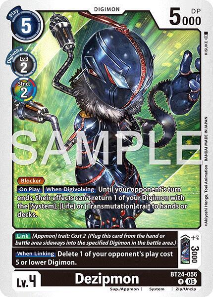 Dezipmon BT24-056 R Time Stranger Release Event Cards Digimon card