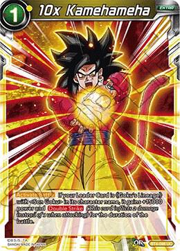 10x Kamehameha Foil BT4-096 Colossal Warfare Dragonball Super card