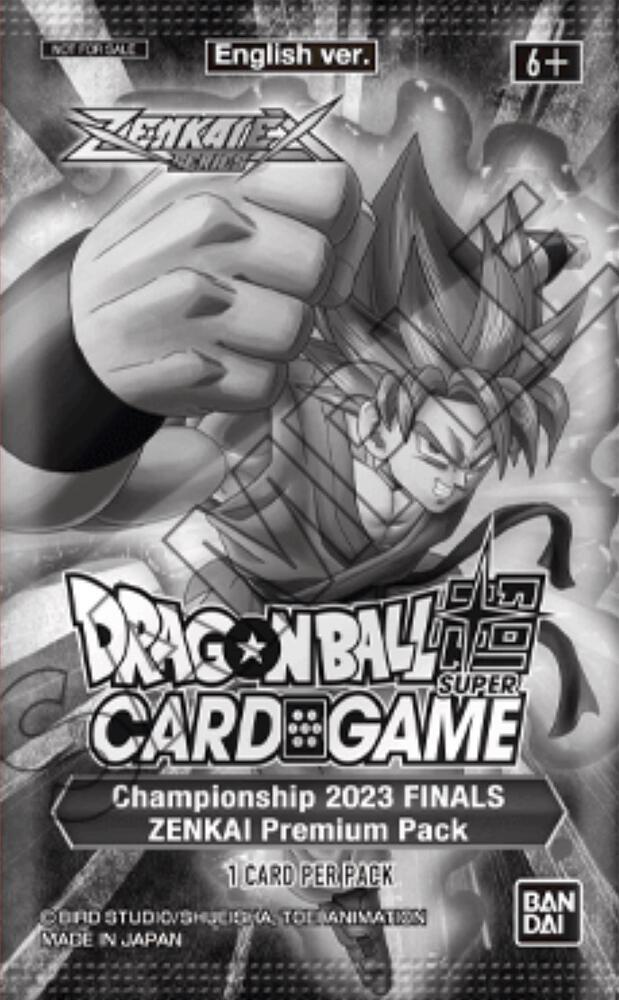2023 Championship Finals Zenkai Premium Pack  Promotion Cards Dragonball Super card