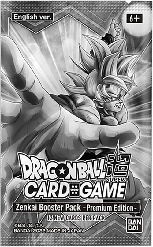 5th Anniversary Zenkai Booster Pack Premium Edition  5th Anniversary Set Dragonball Super card