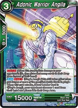 Adonic Warrior Angila Foil BT4-062 Colossal Warfare Dragonball Super card