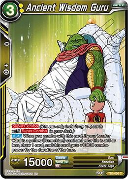 Ancient Wisdom Guru Foil TB3-056 Clash of Fates Dragonball Super card
