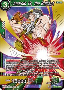 Android 13 the Brilliant Foil EX06-19 Special Anniversary Set Dragonball Super card