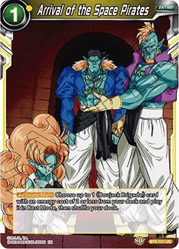 Arrival of the Space Pirates Foil BT6-101 Destroyer Kings Dragonball Super card