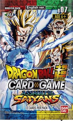 Assault of the Saiyans Booster Pack Assault of the Saiyans Dragonball Super card