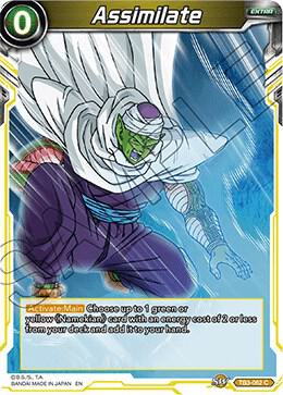 Assimilate TB3-062 Clash of Fates Dragonball Super card