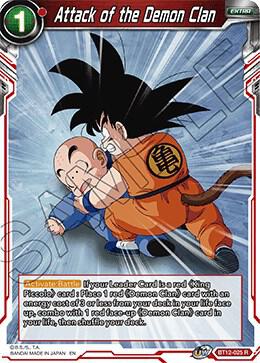 Attack of the Demon Clan BT12-025 Vicious Rejuvenation Dragonball Super card