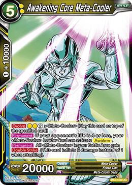 Awakening Core Meta Cooler BT2-106 Union Force Dragonball Super card
