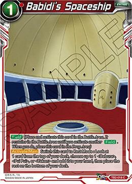 Babidis Spaceship Foil TB2-018 World Martial Arts Tournament Dragonball Super card