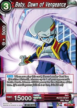 Baby Dawn of Vengeance Foil P-031 Promotion Cards Dragonball Super card