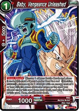 Baby Vengeance Unleashed Foil BT4-018 Colossal Warfare Dragonball Super card