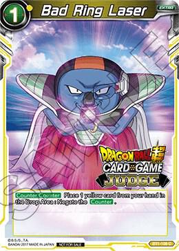 Bad Ring Laser BT1-108 Judge Promotion Cards Dragonball Super card