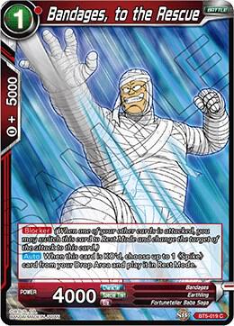 Bandages to the Rescue Foil BT5-019 Miraculous Revival Dragonball Super card