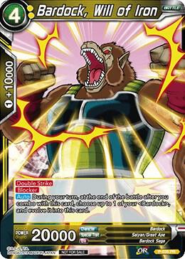Bardock Will of Iron Foil P-035 Promotion Cards Dragonball Super card