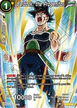 Bardock the Progenitor BT4-073 Colossal Warfare Dragonball Super card